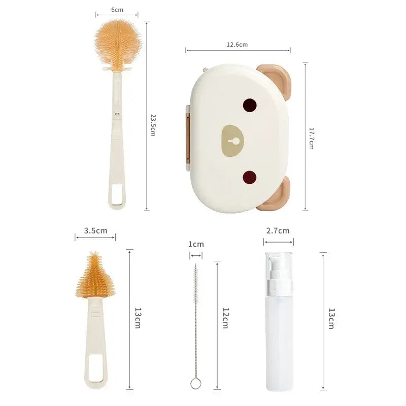 Baby Bottle Cleaner Brush Set