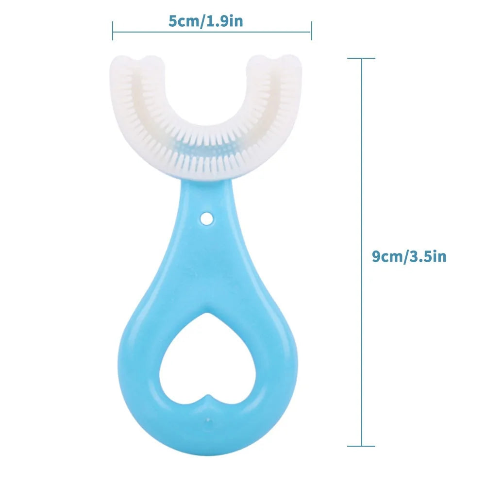 Childrens Infant U Silicon Toothbrush