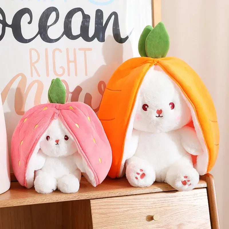 Pillow Carrot Bunny Doll