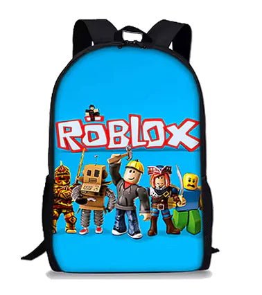 3D Cartoon Roblox Backpack for Kids