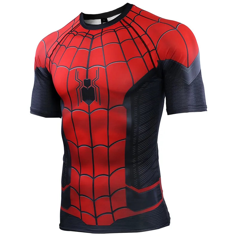 Spider Man 3D Printed T shirts