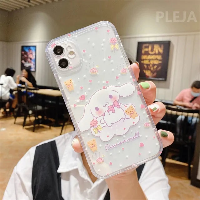 Cute Ornaments Side Frame Print Case For iPhone