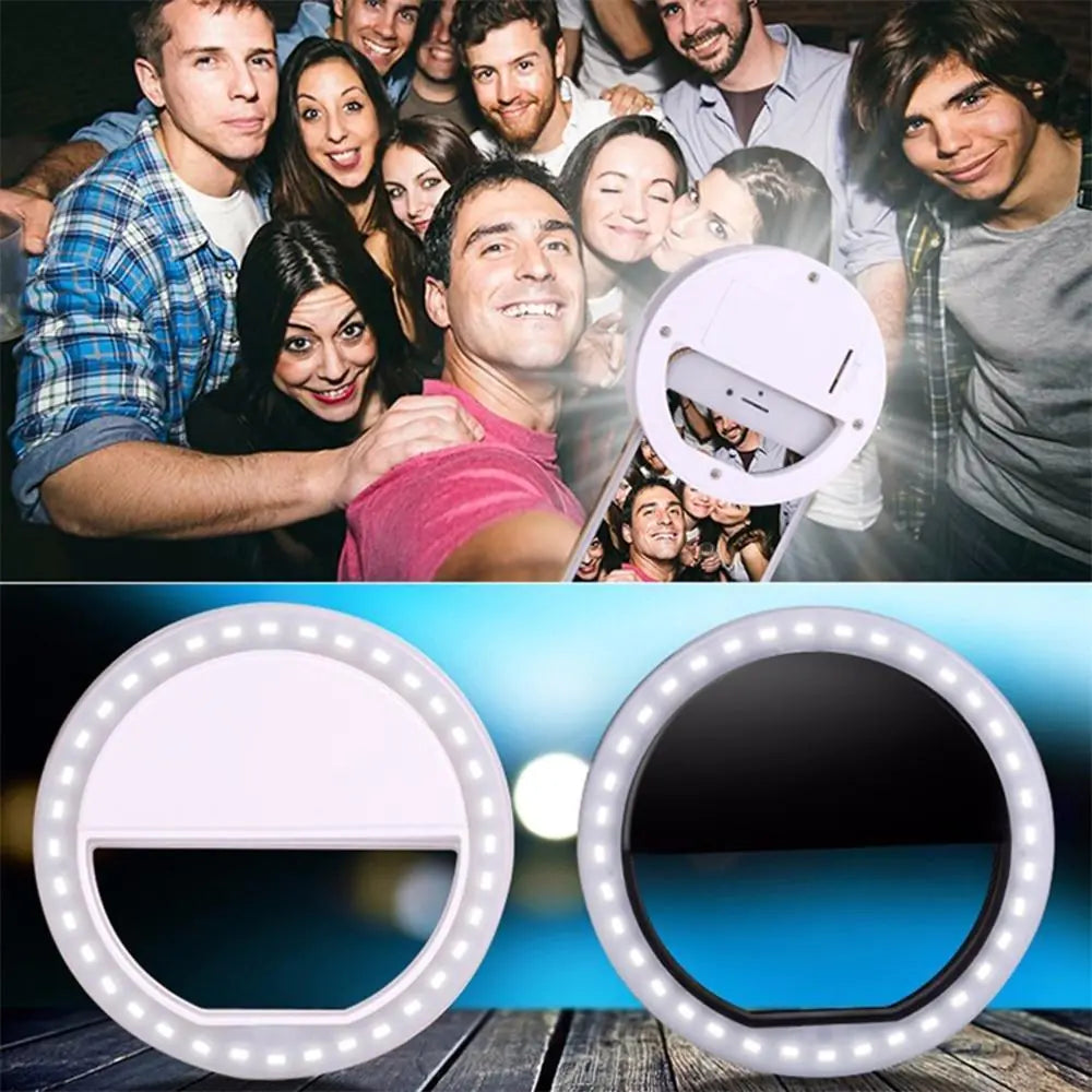 Portable LED Selfie Ring Light