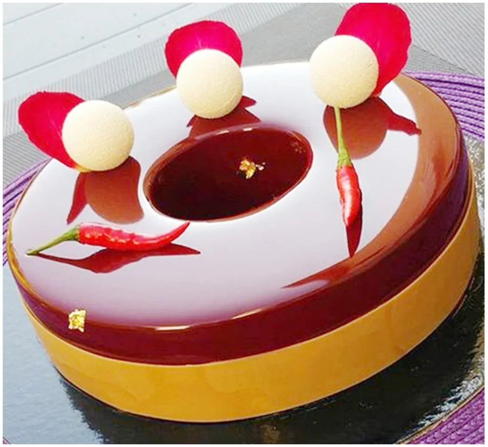 3D Round Shape Silicone Mold for Cake