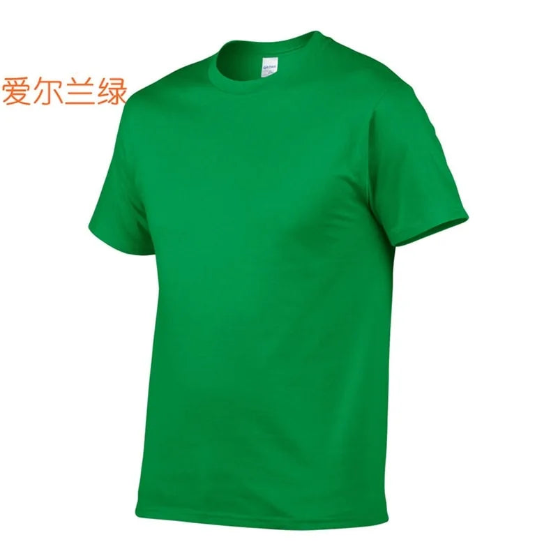 Solid Color Men's / Women Plain T-Shirt