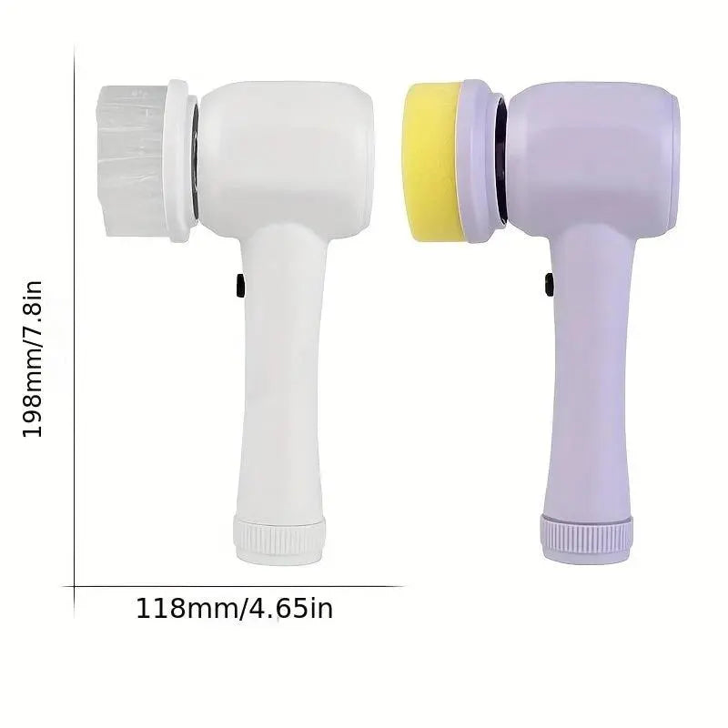 4 in 1 Hand Held Spinning Scrubber