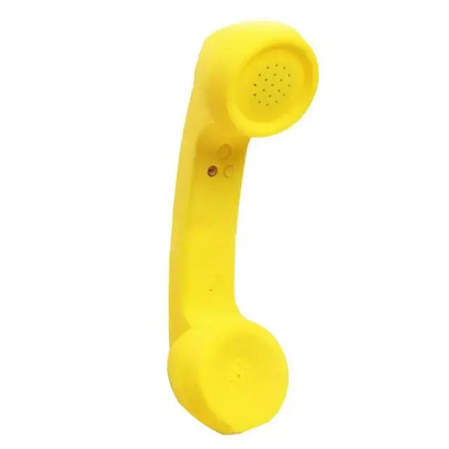 Retro Receiver Anti-Radiation Telephone Handset External Microphone Call Accessories