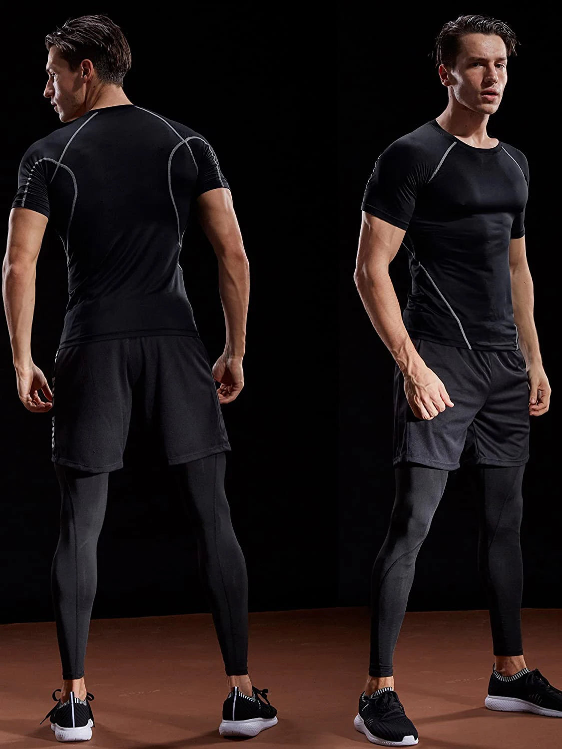 Men's Quick-Drying Elastic Compression T-Shirt