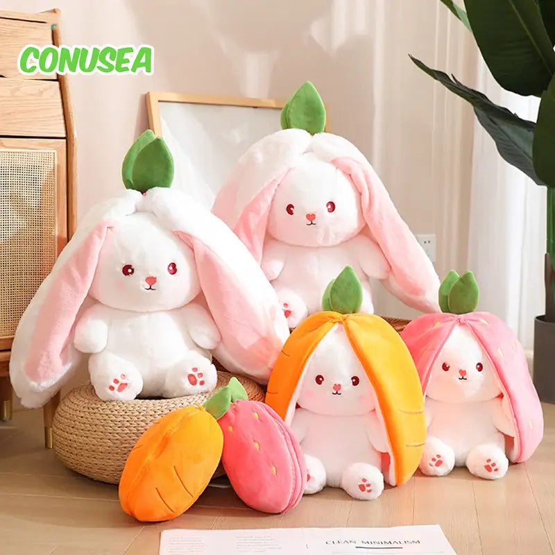 Pillow Carrot Bunny Doll