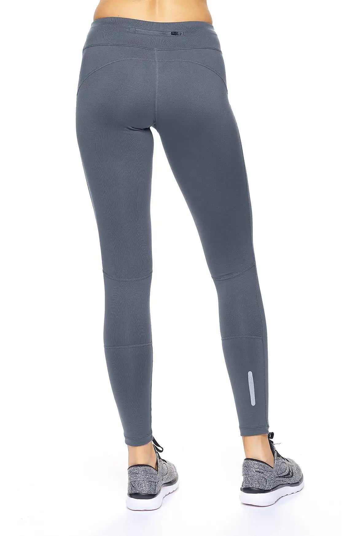 Women's Mid-Rise Zip Pocket Full Length Leggings