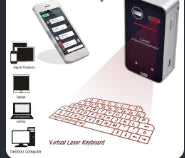 Wireless Bluetooth Virtual Laser Phone Keyboard Projector