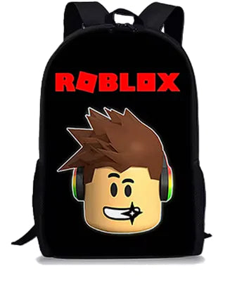 3D Cartoon Roblox Backpack for Kids