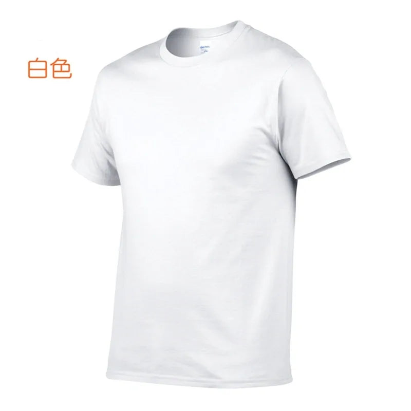 Solid Color Men's / Women Plain T-Shirt