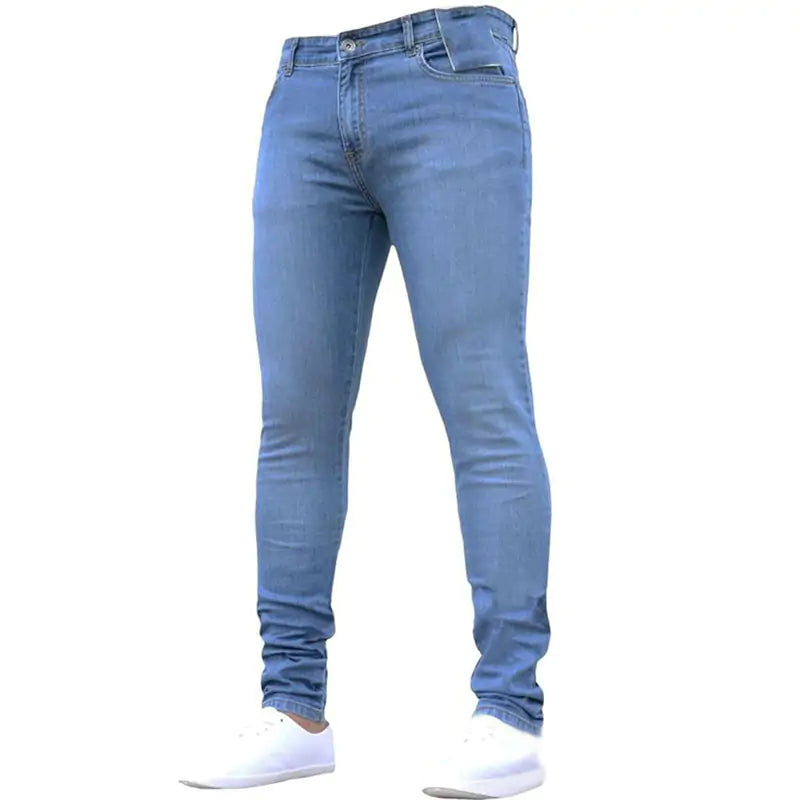 Men's Pants Retro Stretch Jeans