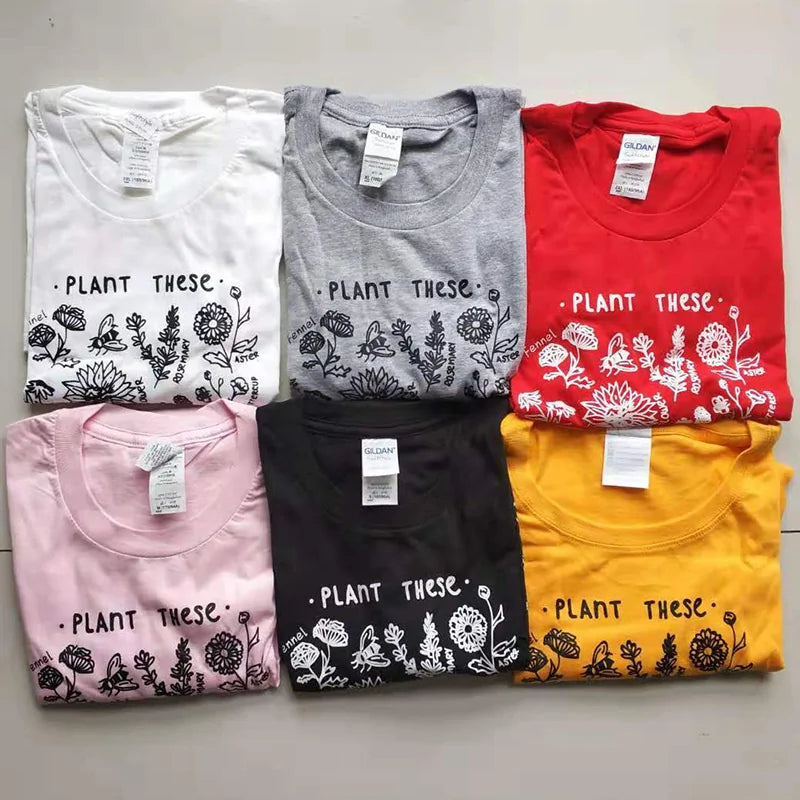 Wild Flower Graphic T-shirts