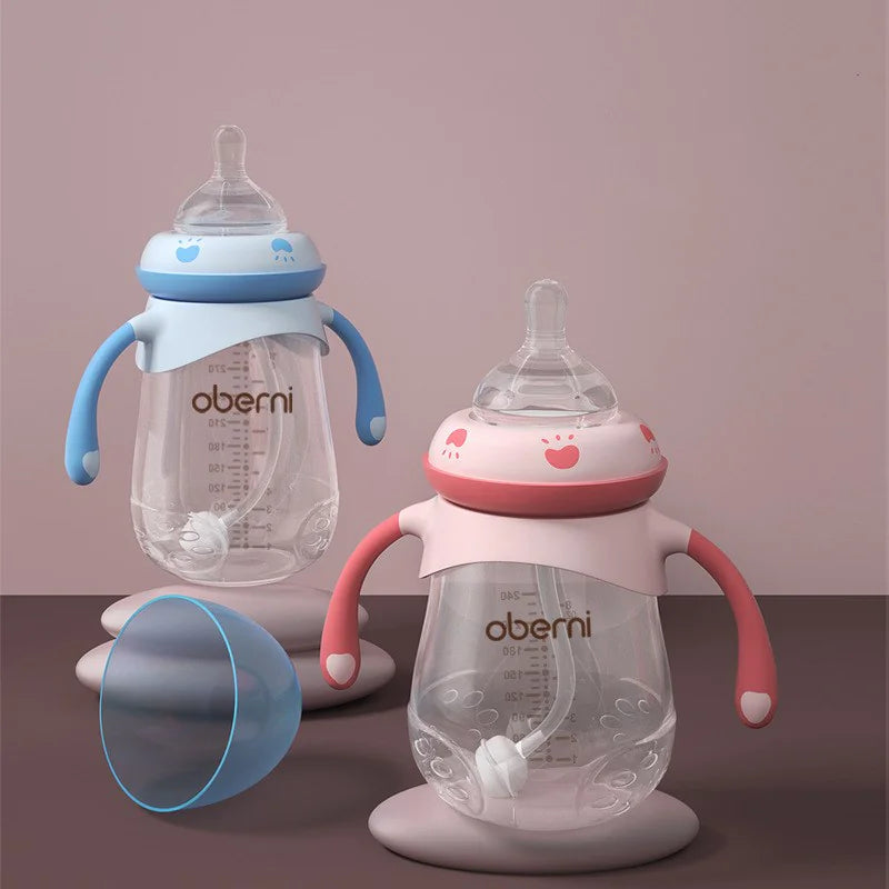 WideCaliber Anti-Colic Baby Bottle: The Ultimate Anti-Fall Solution!