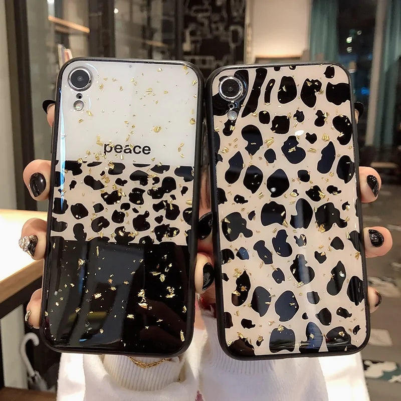 Leopard Print Case Cover For Iphone