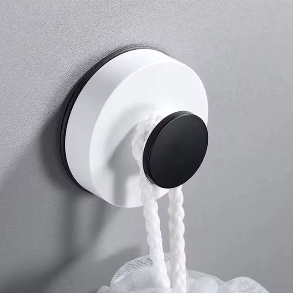 Innovative Punch-Free Vacuum Suction Cup Hook – Sleek Circular Design for Effortless Wall Storage!