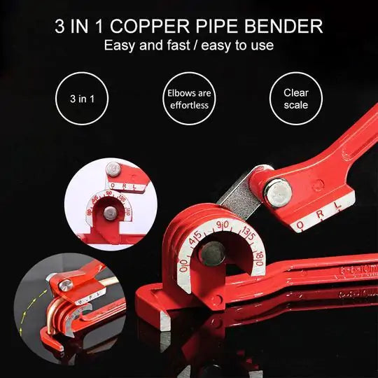 3 In 1 Copper Pipe Bender