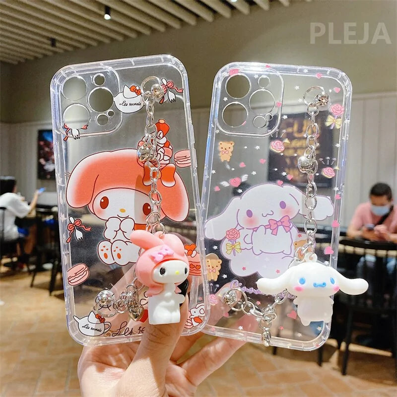 Cute Ornaments Side Frame Print Case For iPhone