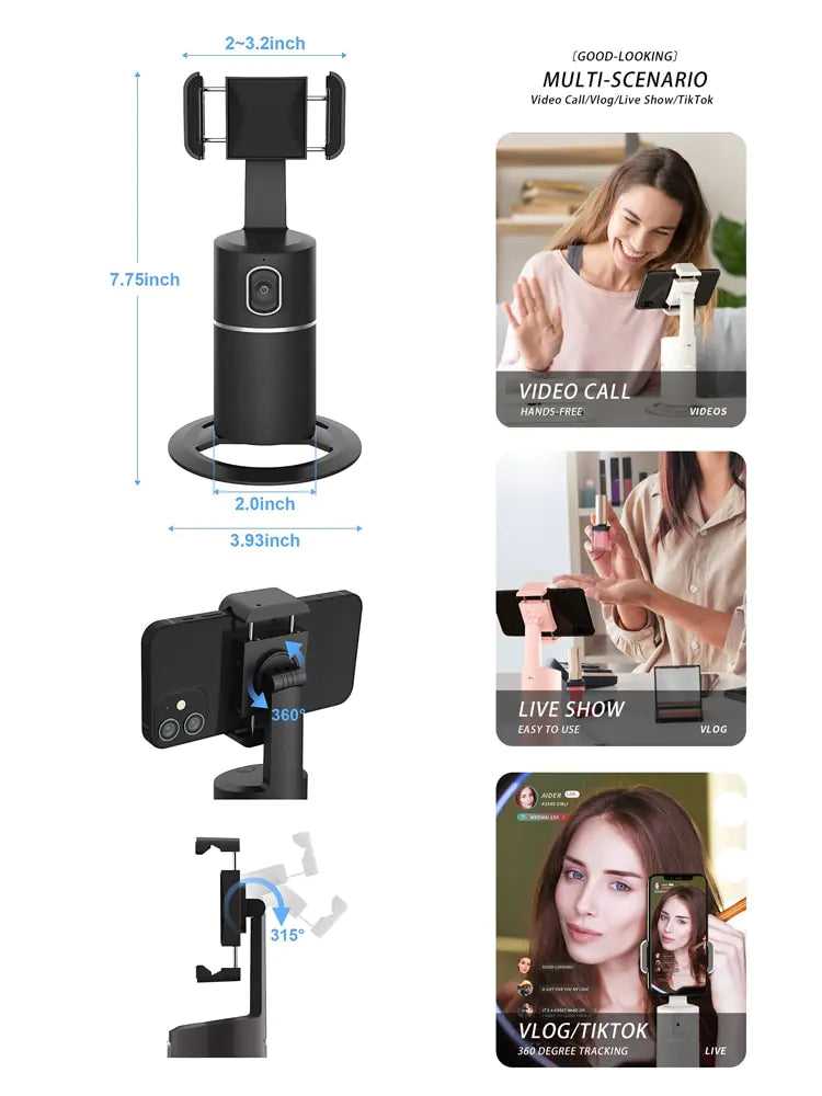 Auto Tracking Phone Holder