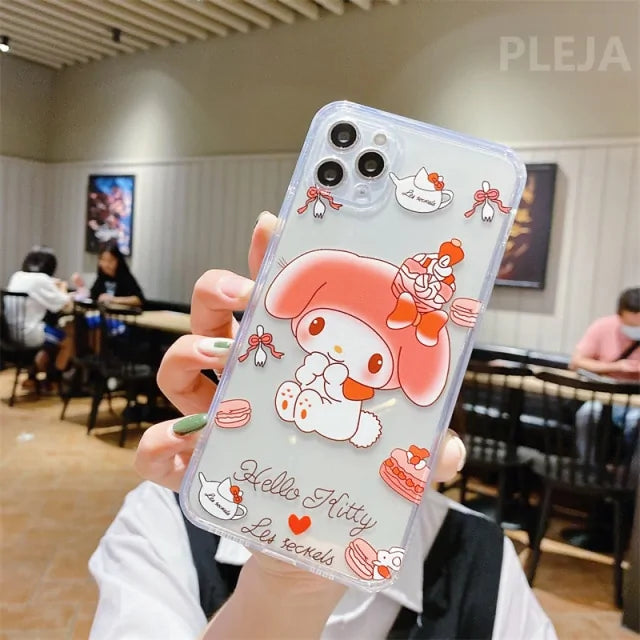 Cute Ornaments Side Frame Print Case For iPhone