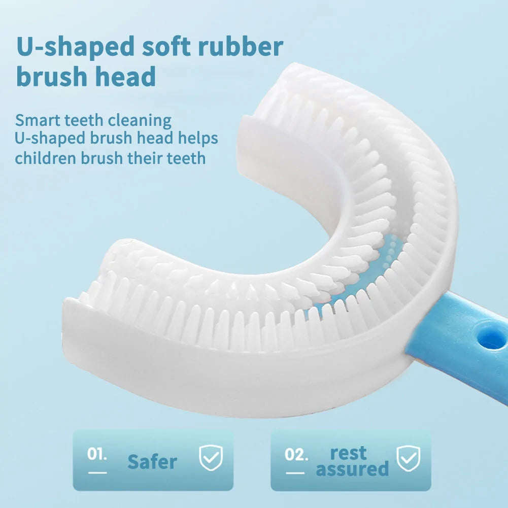 Childrens Infant U Silicon Toothbrush