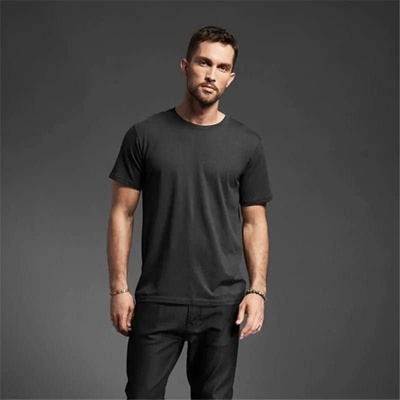 Solid Color Men's / Women Plain T-Shirt