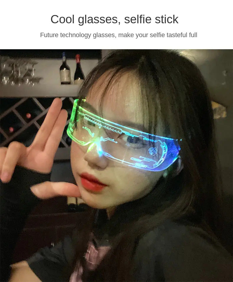 Colorful LED Glasses