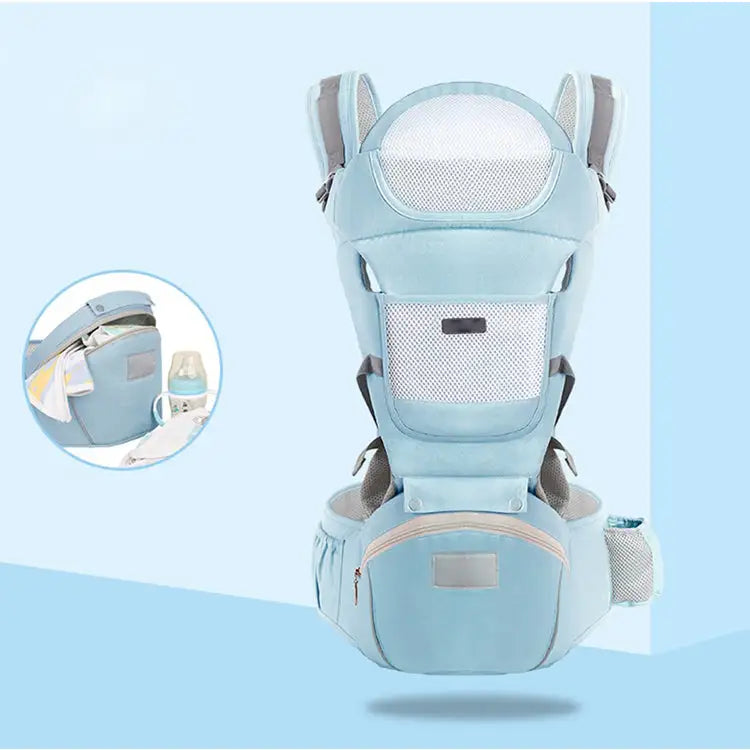 All-Season Baby Carrier & Waist Stool