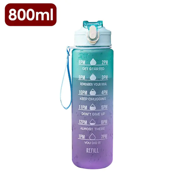 Hydration Made Easy with Time Markers