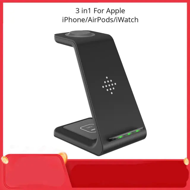 3 in 1 Wireless Charger Stand for iPhone