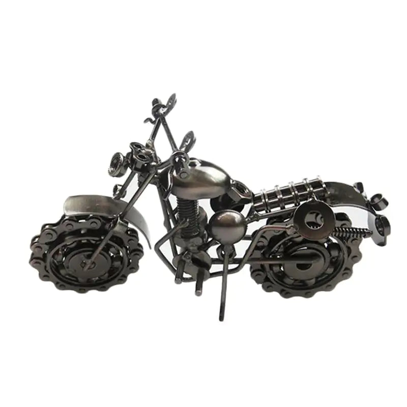 Vintage Motorcycle Figurine