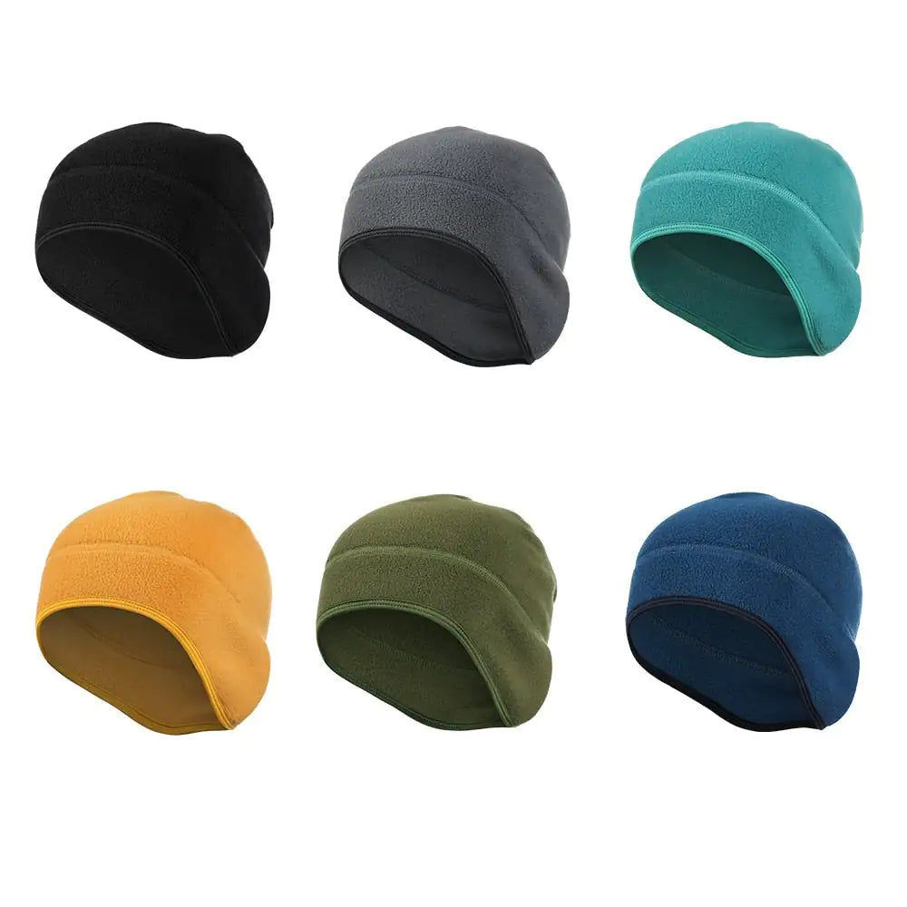 Warm Fleece Beanie with Earwarmer