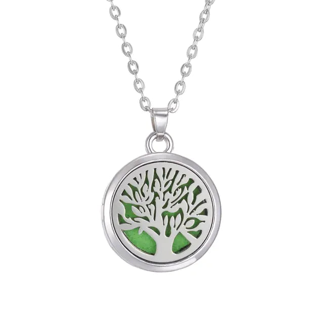 Aromatherapy Tree of Life Necklace