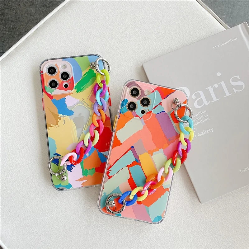 Graffiti Bracelet Phone Case For iPhone