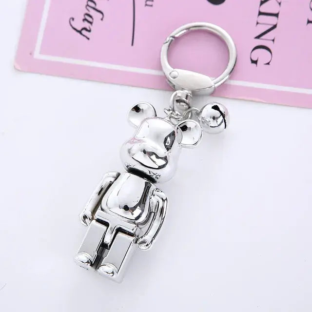 Colorful Bear Keychain Couples Gift