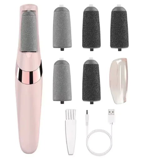 Electronic Tool File and Healing Tissue Remover Electric Foot Grinder Pink