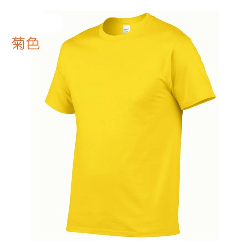 Solid Color Men's / Women Plain T-Shirt