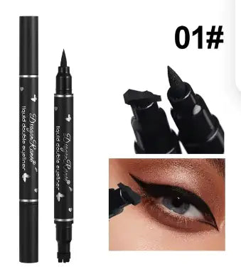 2-in-1 Butterfly Eyeliner & Stamp – Waterproof Black