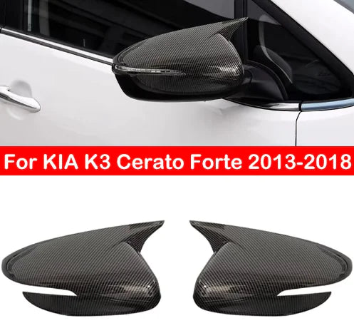 Carbon Fiber Side Mirror Covers for KIA K3/Cerato/Forte/Ceed 2013-2018