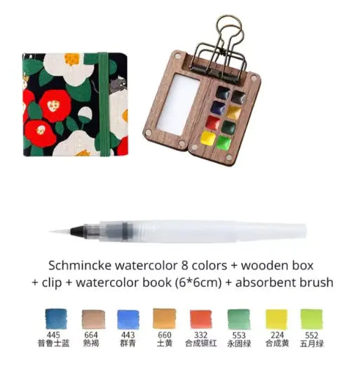 Portable Travel Watercolor Set