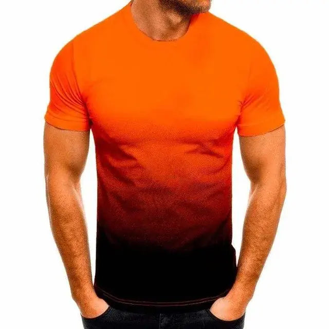 Summer Popular Men's T-Shirt Thin Loose