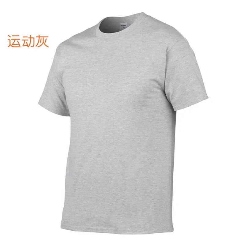 Solid Color Men's / Women Plain T-Shirt