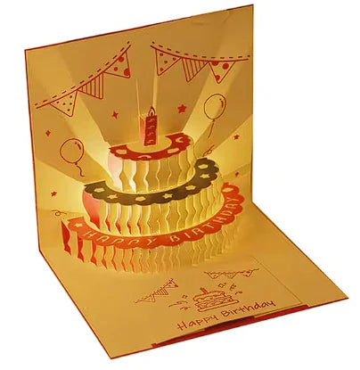 Birthday Cake Greeting Card